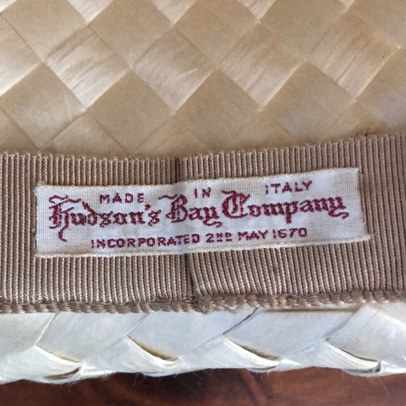 Hudson’s Bay Company Sun Beach Hat Made in Italy - Picture 6 of 8